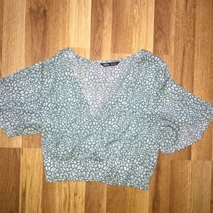 Shein Leopard Print Top
